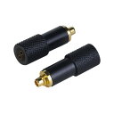okcsc SRH1840 2Pin 変換 変換コネクタ イヤホンジャック 変換 SRH1840用(オス)- 2Pin 0.78mm(メス)Shure用 SRH1440・SRH1540・SRH1840に適合 2個セット ブラック
