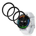 用 Garmin Venu 3 フィルム (3枚) ガラスフィルム PET複合材 炭素繊維 用 ガーミン Venu 3 1.4インチ 液晶保護フィルム カバー キズ防止 耐衝撃 飛散防止 24時間自動修復技術 全面保護 3D曲面 高