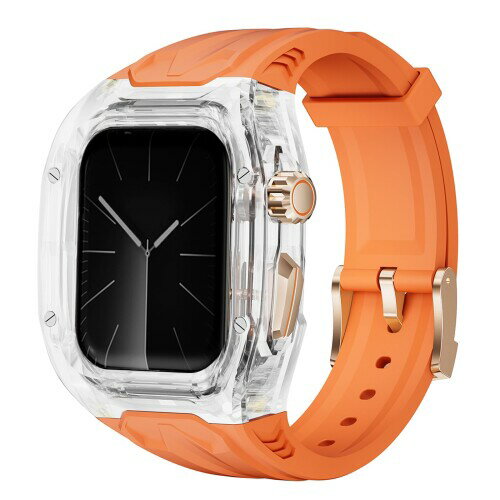 YOFITAR for Apple Watch バンド ケース一体型 49mm/45mm/44mm/42mm/41mm/40mm TPU素材 アップルウォッチバンド カバー付きApple Watch Series Ultra2/Ultra/9/SE/8/7/6/5/4対応 耐衝撃 男女通用apple watch アクセサリー (4 YOFITAR for Apple Watch バンド ケース一体型 49mm/45mm/44mm/42mm/41mm/40mm TPU素材 アップルウォッチバンド カバー付きApple Watch Series Ultra2/Ultra/9/SE/8/7/6/5/4対応 耐衝撃 男女通用apple watch アクセサリー (4