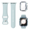 (Missair) コンパチブル Apple Watchと互換性のあるバンド シリコン アップルウォッチ バンド Apple Watch キラキラ カバー付き ...