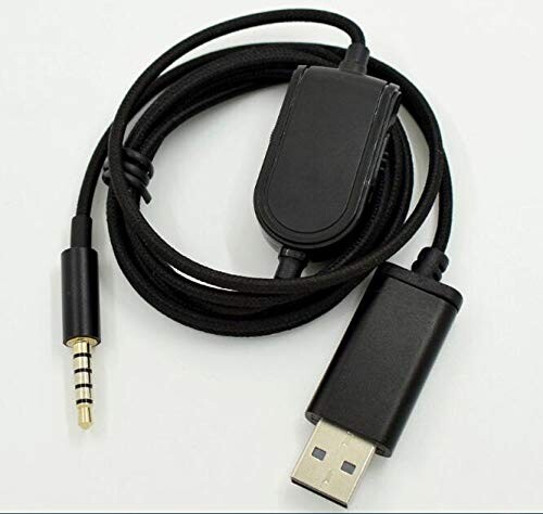 Alever Logi tech Astro / A10 / A40ゲーミングヘッドセット用のUSBアナログ7.1サウンドカードオーディ..