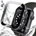 Miimall 対応Apple Watch 8 41mm/7 41mm 新型防水ケース 直角タイプ 防水 くもり止め アップルウォッチ8 2022 41mm 一体型新型ケース防塵 防曇 フイルム スポーツ 傷防止 防衝撃 全面保護ケース Apple W