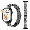 HANDODO for Apple Watch バンド ステンレス 49mm 46mm 45mm 44mm アップルウォッチ バンド おしゃれ 可愛い 細身 レ...