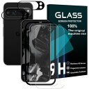 Wekrsu 国産旭硝子素材 強化ガラス 対応 Google Pixel 9 Pro XL ガラスフィルム カメラフィルム カバー 液晶/レンズ 保護フィルム
