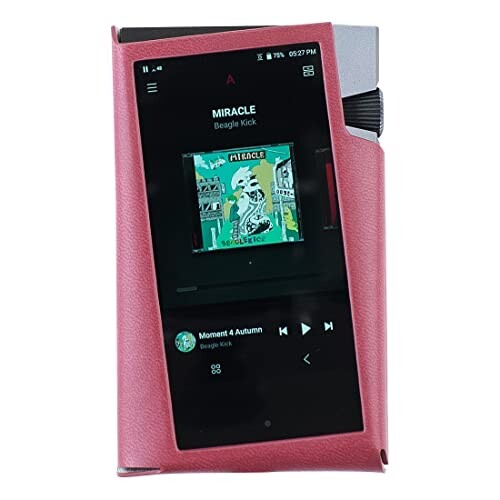 MITER ケース For Astell&Kern A&Norma SR35 用 アステルアンドケルン 用 カバー プロテクター ハンドメイド品 Case Cover AK-SR35 (Burgundy)