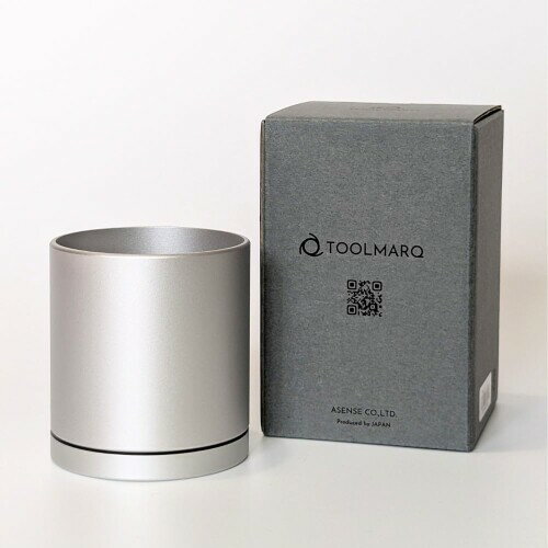 アルミニウム ポット 2.5インチ 植木鉢2号相当 シルバー 削り出しアルミ 底穴あり 受け皿付きBMB25MD(SL) 新築・開店・開業祝いに 化粧箱入り