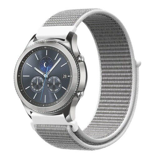 Sehrgutjp 22mmバンドナイロン Samsung Galaxy Watch 46mm交換用ベルトスマートウォッチバンド通気スポーツストラップ腕時計バンド22mm時計バンド (22mm, 海 色)
