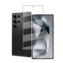 対応 Galaxy S24 ultra SC-52E/SCG26 用の ガラスフィルム フィルム 強化ガラス 液晶 保護フィルム 3D Touch対応 、気泡ゼロ 、厚さ0.26mm超薄型 2.5D ラウンドエッジ加工 、无气泡0防指防散化玻璃膜