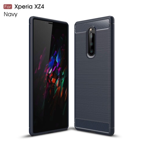 Sony Xperia 1 P[X Sʕی wh~ 360 ^ ϏՌTPUf یJo[ blue