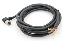 ZBLZGP 12ピン Hirose メス → Leadwireres I/O トリガーケーブル Basler Sony AVT GIGE カメラ用 (5M、エルボー 12ピンケーブル)(2)