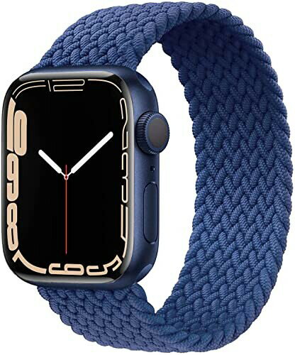 コンパチブル for apple watch バンド 軽量設計 通気性 アップルウォッチ用バンド iwatch バンド 柔らかいシリコーン糸混紡リサイクルヤーン素材 ブレイデッドソロループ apple watch Ultra3/Ultra2/U