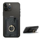 Lnobern スマホリングケース カードホルダーケース カードポケット SUICA 多枚収納 カード入れ ケース 背面 カードホルダー 貼り付け スマートフォンホルダー iPhone Xperia Galaxy HUAWEI AQUOS各機