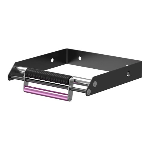 トイレットペーパーカッター トイレットペーパーホルダー用 片手で簡単 ステンレス製 簡単設置 貼付式 ..