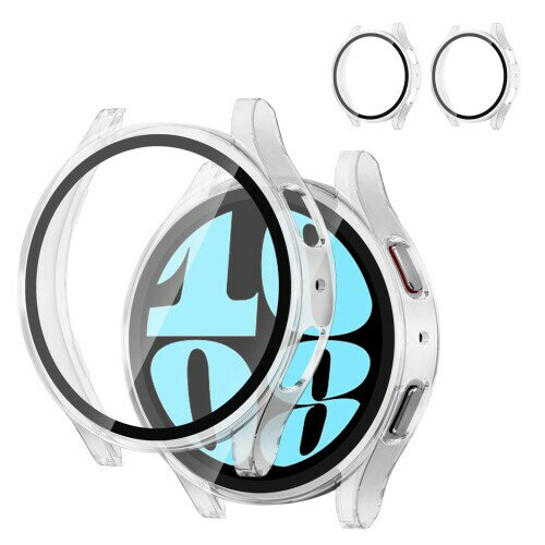 Galaxy Watch 6 44mm 専用 PC マット 一体型カバー 超薄型 全面保護 耐衝撃 取り付け簡単 指紋防止 傷防止 保護ケース ギャラクシーウォッチ6 case カバー