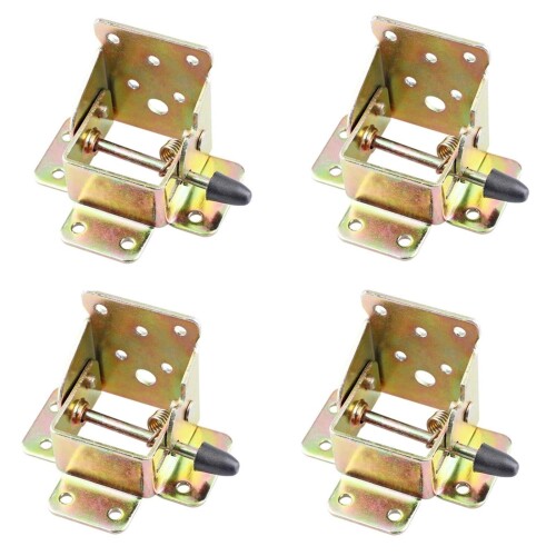 (アウプル) 折りたたみ テーブル 天板 脚 接続用 金具 4個セットDIY オリジナル テーブル 製作 部品 補..