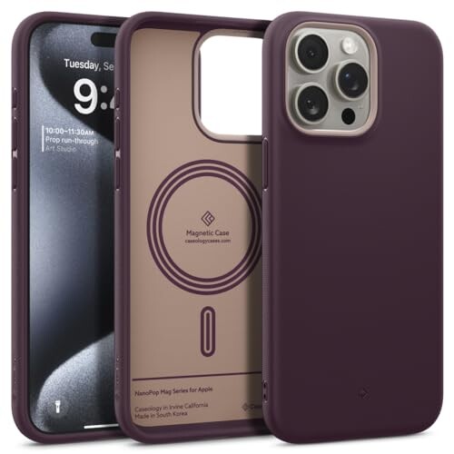 Caseology iPhone15Pro p P[X MagSafeΉ ČRMILKi ϏՌ Obv ~ h~ TPU iPhone 15 Pro p Jo[|im|bvE}Oio[KfBEr[j