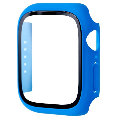 アップルウォッチ カバー Apple watch ケース 41mm シリーズ 7 8 Pellforia 保護ケース 保護カバー ブルー 青 blu-41