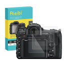 Rieibi D500保護フィルム、D800液晶プロテクター 厚さ0.25MM 薄いタイプ 3枚セット 強化ガラス 表面硬度9H 耐衝撃 耐指紋