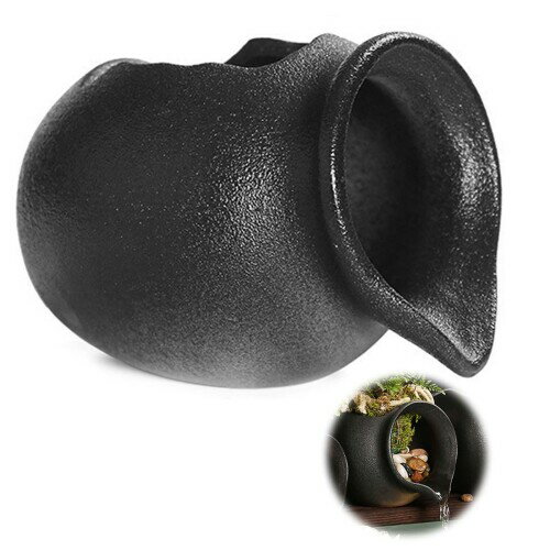 PAVIKE流水飾り噴水の装飾 土鍋流水飾り 循環フィルターアクセサリー、中庭の造園装飾、プレハブ池や庭..