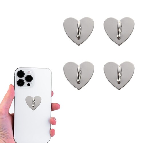 RICISUNG キーリングハンガー パーツハート型 携帯電話ケース用チェーン キーリングハンガー アクセサ..
