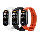 (YOFITAR) for Xiaomi Smart Band 9/8 換えバンド シャオミ スマートバンド9/8ベルト TPUバンド 通気 防汗 防水 耐衝撃 男性 女性 Xiaomi mi Band 9/8 アクセサリー 公式と同じデザイン 金属コネクターで長