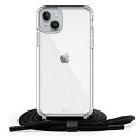 Handodo Apple iPhone 14 Plus 用 ケース iPhone 14 Plus カバー ネック ショルダー ストラップ付き スマホ シリコン カバー 紐付き 斜めがけ 織りストラップ付き 調節可能なショルダー クロスボディ(2)