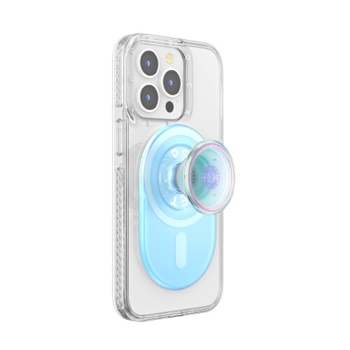 PopSockets Japan - ݥåץå ѥ PopGrio MagSafe Opal Blue ѡ ֥롼 MagSafe ݥåץå ޥۥå&