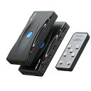MT-VIKI HDMI切り替え器 5入力1出力 4K@60Hz HDMI切替器HDMIセレクター リモコン付き 1080P@144Hz HDCP 2.2/HDMI 2.0 HDR 3D対応 自動 切り替え PS3/PS4/PS5/Switch動作確認済み