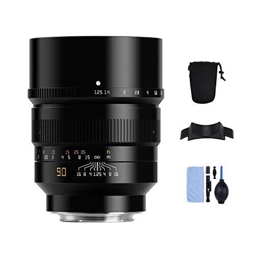 TTArtisan 90mm F1.25 եե졼 󥺥ˡ E ޥ A9 A7 A7C A7II A7III A7R A7RII A7RIII A7RIV A7S A7SII A7SIII ȸߴ