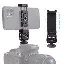 XILETU 電話クリップホルダー, デジタル一眼レフカメラ用 1/4ホット靴ネジアダプター三脚 マウント,電話クリップブラケットスタンド60cm拡張可能 スマホ/雲台/三脚などに対応