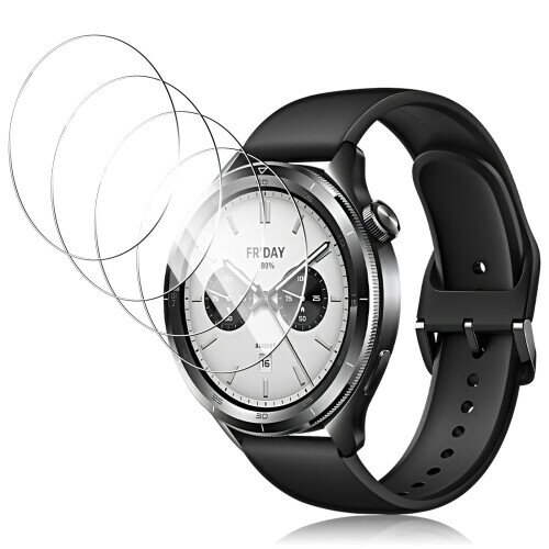 For Xiaomi Watch S4 フィルム ガラスフィルム シャオミ スマートウォッチ S4 フィルム Kluso 9H硬度 クリア 高透過率 高感度タッチ 指紋防止 衝撃吸収 Xiaomi Watch S4対応 保護フィルム
