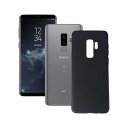 対応Galaxy S9 Plus SC-03K SCV39 ケース米軍MIL規格耐衝撃薄型 軽量 擦り傷防止 落下防止 滑り止め指紋防止 防塵 耐久 携帯便利 Galaxy S9 Plus ケースカバー 黒い