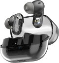 TOZO Crystal Pods ワイヤレスイヤホン 2025 極上の音体験 透明感丸みデザイン ANC/ENC搭載 ノイズキャンセリング 外音取り込みモード 専用アプリ対応 EQカスタマイズ タッチ制御 IPX4防水規格 Blu