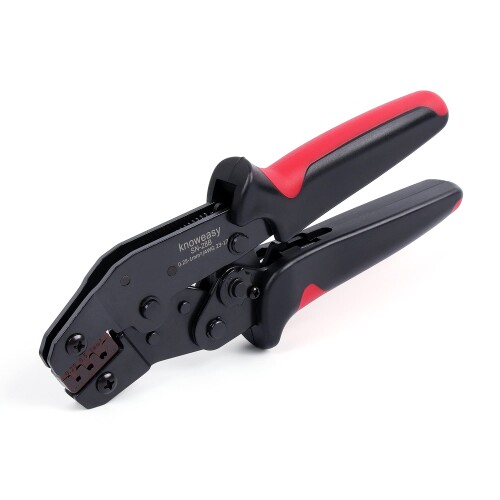 Jst圧着工具 Knoweasy端子圧着ペンチ 赤 AWG23-17 /0.25-1.0mm?- SN28B