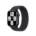 コンパチブル for apple watch バンド 軽量設計 通気性 アップルウォッチ用バンド iwatch バンド 柔らかいシリコーン糸混紡リサイクルヤーン素材 ブレイデッドソロループ apple watch Ultra3/Ultra2/U(2)