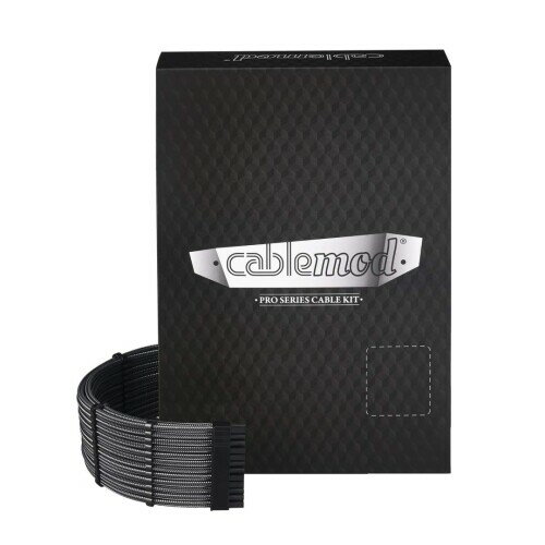 CableMod RT-Series Pro ModMesh Sleeved Cable Kit for ASUS and Seasonic (Carbon)