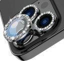 ELYBYYLE for iPhone16 pro カメラフィルム iPhone16 pro max用カメラフィルム iPhone16 カメラフィルム iPhone16 plus レンズ保護カバー 薄型 強化ガラス 耐衝撃 独立型 黒縁取り 露出オーバー防止 アルミ