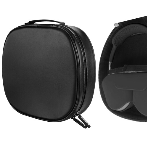 Geekria ケース ヘッドホンケース 互換性 バッグ 旅行用 ケース アップル AirPods Max に対応 収納ポーチ付き (ブラック)