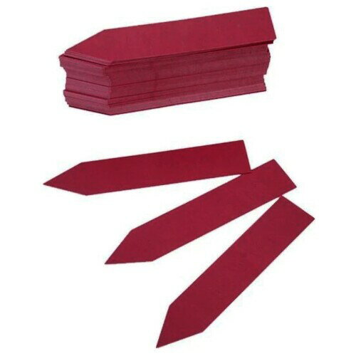 オーディオファン 園芸用ラベル 短冊形 A 5cm × 1cm 鉢植の植物名表示に 100点セット