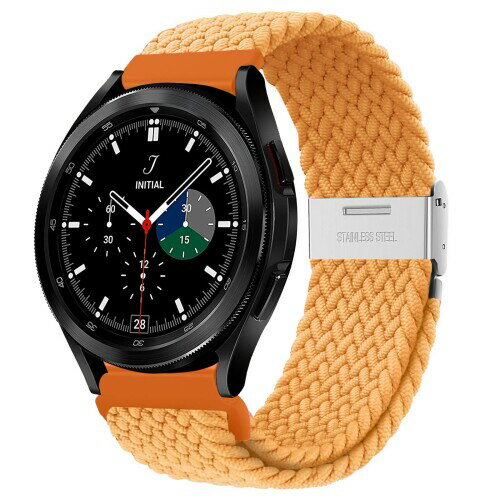 (LEIXIUER) 編組伸縮性腕時計バンド Galaxy Watch 3 45mmバンド/Galaxy Watch 46mmバンド Gear S3フロ..