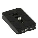 Haoge QR-60II 60mm メタルユニバーサルクイックリリースプレート Arca-Swiss標準に適合 三脚ボールヘッド パノラマヘッドボールヘッドクランプ