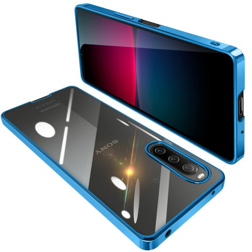 Sony Xperia 10 IV P[X NA SO-52C SOG07  Ko[ GNXyA10IV X}zP[X ϏՌ bLH TPU Xgbvz[t X ^ C菝h~ ϖh~iu[j