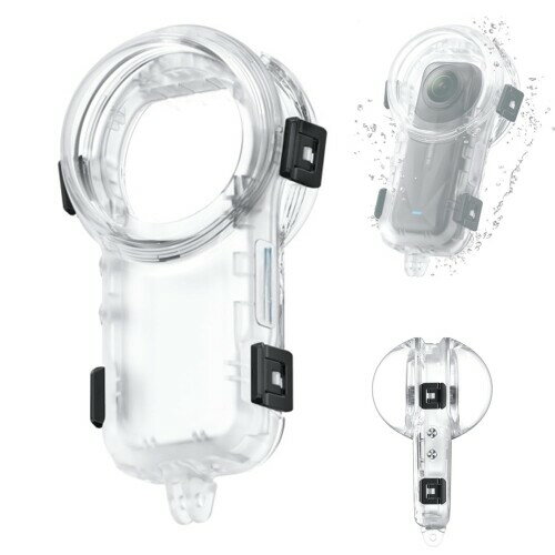Taoricup Insta360 X5 対応 防水ケース 保護ケース ダイビングケース Insta360 X5 専用 保護カバー アクセサリー 60メートル防水 密閉型