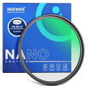 NEEWER 62mm UVレンズフィルター 超低反射 HD高透過率 多層耐性コーティング/光学ガラス/超薄型アルミフレーム付き 防水/キズ防止/耐油