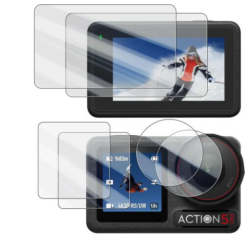 ޤФŹ㤨Wigsii б DJI Osmo Action 5 Pro  վݸե ֥ᥤ2 + ֲ2+LEDݸե2AGC˻Ǻ9H2.5DùƩΨɻߡפβǤʤ1,308ߤˤʤޤ