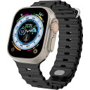 Ausojoy コンパチブル apple watch ultra バンド オーシャンバンド アップルウォッチ バンド 49mm 45mm 44mm 42mm 41mm 40mm 38mm for iWatch Ultra Series SE 8/7/6/5/4/3/2/1 に対応 スポーツバンド 交換ベルト シリコ