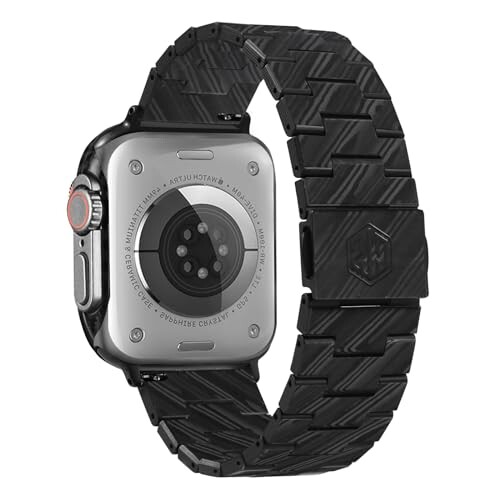 (Haflyer) Apple Watch バンド アップルウォッチバンド カーボン製 コンパチブル Apple Watch ベルト 49/45/44/42mm 交換ベルト iWatch ultra2/ultra/9/8/7/6/5/4/3/2/1/SEに対応 超軽量 交換バンド