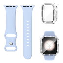 (Missair) コンパチブル Apple Watchと互換性のあるバンド シリコン アップルウォッチ バンド Apple Watch キラキラ カバー付き ...