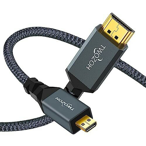 Twozoh Micro HDMI to HDMI P[u 10M (HDMI }CN^CvDIX - HDMI ^CvAIX) 720P 1080P nCXs[h }CNHDMI HDMI P[u