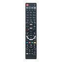PerFascin 代替リモコン FITS FOR N2QAYB001223 Panasonic ブルーレイディスクレコーダー用 DMR-4CW400 DMR-...